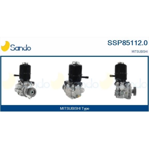 Hydraulikpumpe Lenkung Sando SSP85112.0 f&uuml;r Mitsubishi