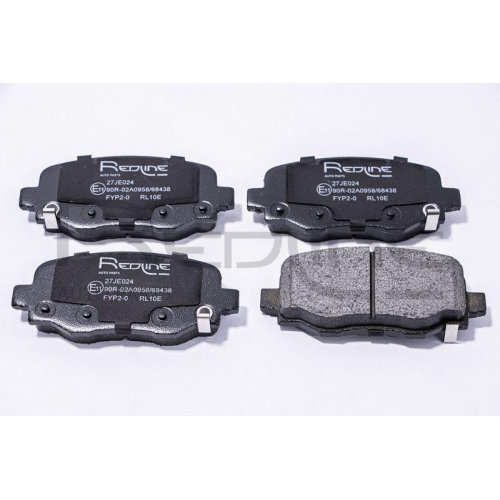 Bremsbelagsatz Scheibenbremse Red-line 27JE024 f&uuml;r Chrysler Dodge Fiat Jeep