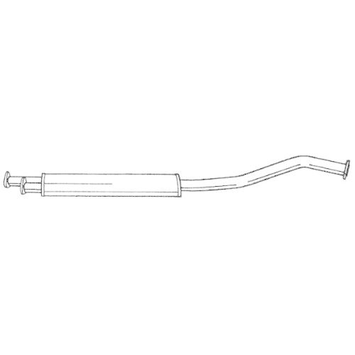 Mittelschalld&auml;mpfer Sigam 15404 f&uuml;r Bmw Mitte