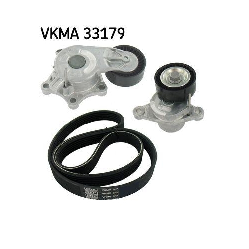 Keilrippenriemensatz Skf VKMA 33179 f&uuml;r Citro&euml;n Peugeot
