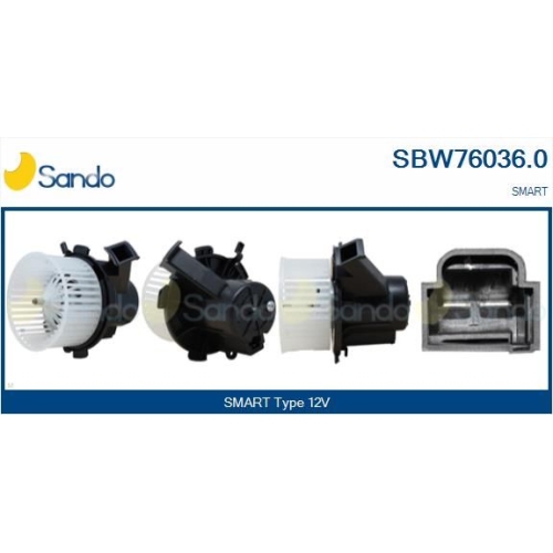 Innenraumgebl&auml;se Sando SBW76036.0 f&uuml;r Mercedes Benz Mercedes Benz Smart