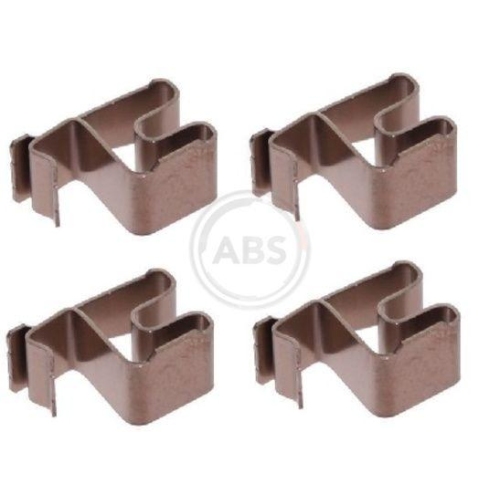 Zubehörsatz Scheibenbremsbelag A.b.s. 1219Q für Mitsubishi Volvo Hinterachse