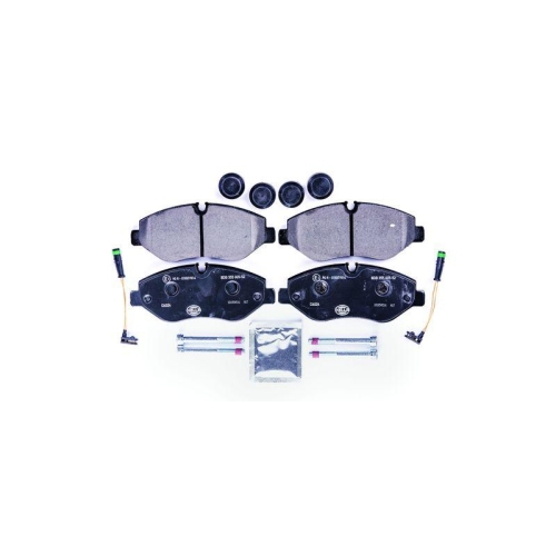 Bremsbelagsatz Scheibenbremse Hella 8DB 355 005-521 f&uuml;r Audi Mercedes Benz Seat