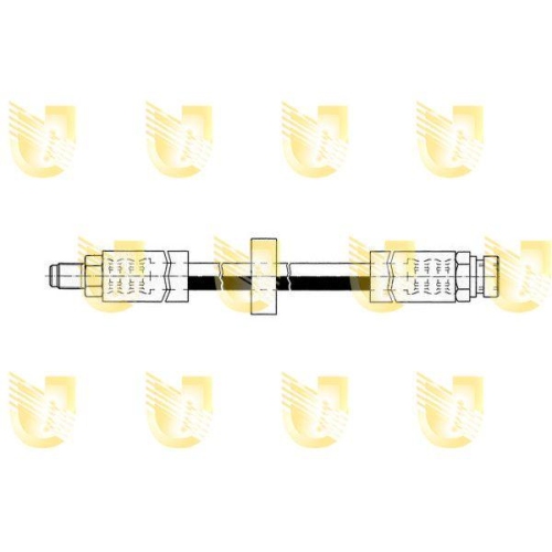 Bremsschlauch Unigom 377392 f&uuml;r Saab Hinten