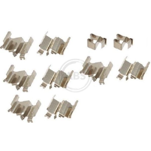 Zubeh&ouml;rsatz Scheibenbremsbelag A.b.s. 1244Q f&uuml;r Vorderachse