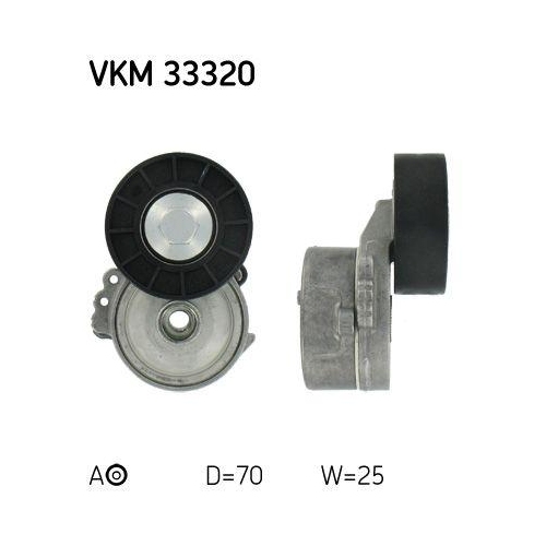 Riemenspanner Keilrippenriemen Skf VKM 33320 f&uuml;r Citro&euml;n Fiat Ford Lancia Volvo