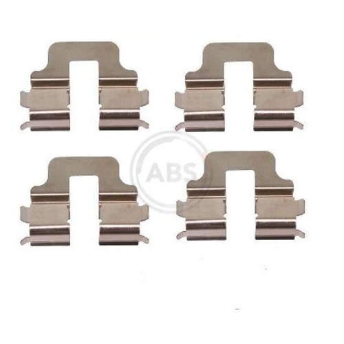 Zubehörsatz Scheibenbremsbelag A.b.s. 1247Q für Mercedes Benz Mercedes Benz