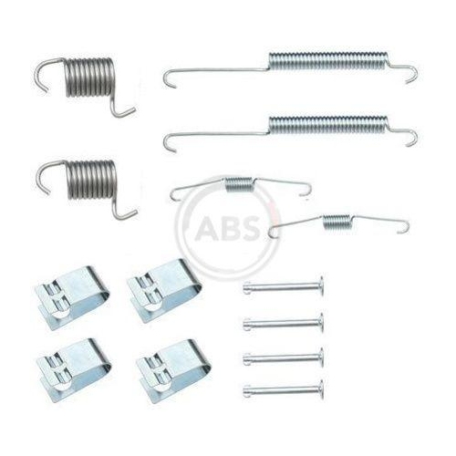 Zubeh&ouml;rsatz Bremsbacken A.b.s. 0842Q f&uuml;r Suzuki Hinterachse