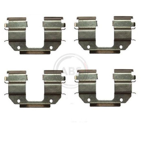 Zubehörsatz Scheibenbremsbelag A.b.s. 1285Q für Daewoo Vorderachse