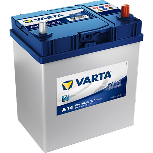 Starterbatterie Varta 5401260333132 Blue Dynamic f&uuml;r Citro&euml;n Ford Honda Mazda