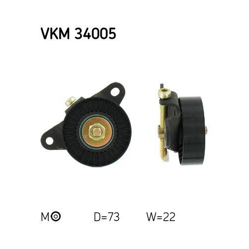 Riemenspanner Keilrippenriemen Skf VKM 34005 für Ford Mazda Mitte