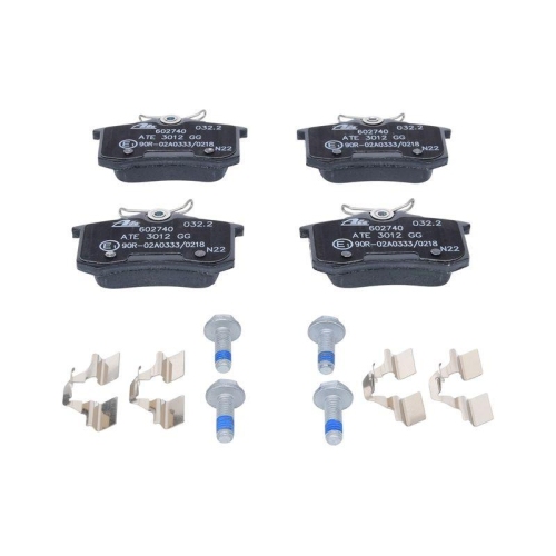 Bremsbelagsatz Scheibenbremse Ate 13-0460-2740-2 f&uuml;r Citro&euml;n Peugeot Renault