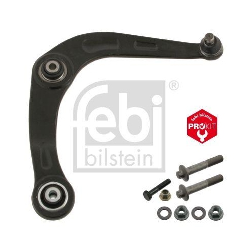Lenker Radaufh&auml;ngung Febi Bilstein 40780 Prokit f&uuml;r Peugeot Vorderachse Rechts