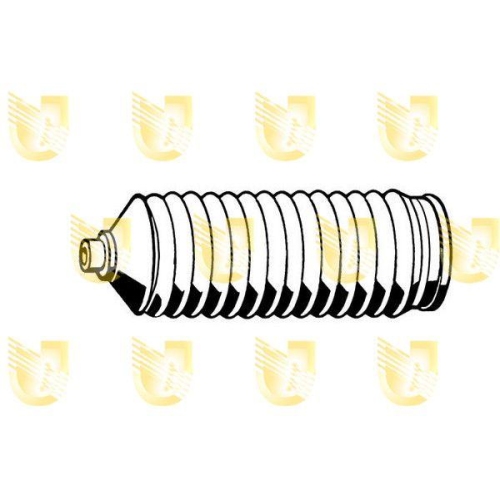 Faltenbalg Lenkung Unigom 310269 f&uuml;r Hyundai Opel Vorderachse Links