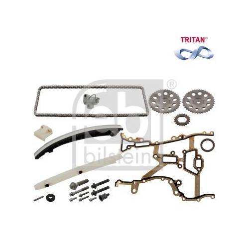 Steuerkettensatz Febi Bilstein 49689 Full Kit f&uuml;r Opel Vauxhall General Motors