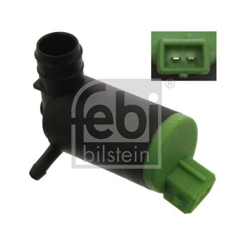 Waschwasserpumpe Scheibenreinigung Febi Bilstein 14359 f&uuml;r Citro&euml;n Fiat Peugeot