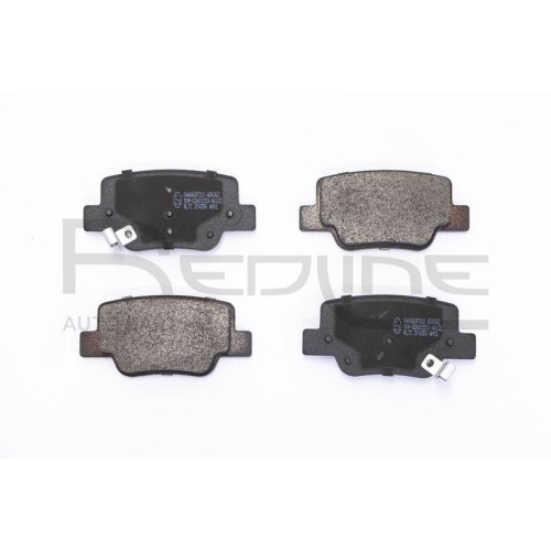 Bremsbelagsatz Scheibenbremse Red-line 27TO080 f&uuml;r Toyota Hinterachse
