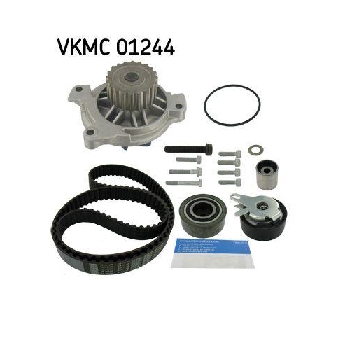 Wasserpumpe + Zahnriemensatz Skf VKMC 01244 f&uuml;r Audi Seat Skoda Volvo VW