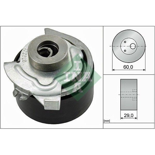 Spannrolle Zahnriemen Schaeffler Ina 531 0627 30 f&uuml;r Ford Mazda