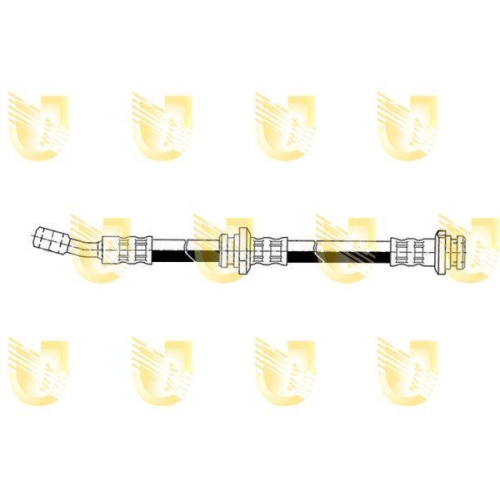 Bremsschlauch Unigom 377490 für Nissan Vorderachse Rechts