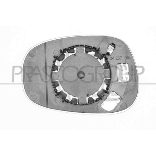 Spiegelglas Au&szlig;enspiegel Prasco BM0267514 f&uuml;r Bmw Links