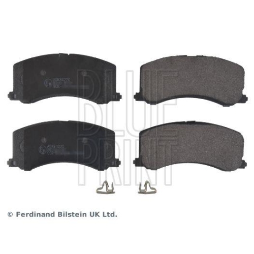 Bremsbelagsatz Scheibenbremse Blue Print ADK84220 f&uuml;r Suzuki Vorderachse