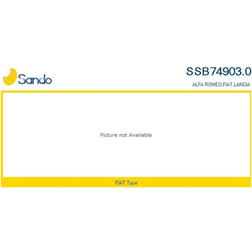 Lenkgetriebe Sando SSB74903.0 f&uuml;r Fiat F&uuml;r Fahrzeuge Ohne Servolenkung