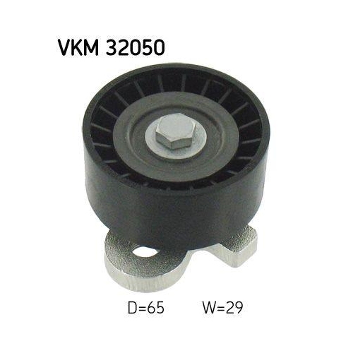 Riemenspanner Keilrippenriemen Skf VKM 32050 f&uuml;r Alfa Romeo Fiat Lancia Unten