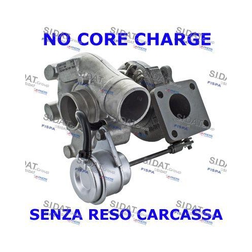 Lader Aufladung Sidat 49.117R f&uuml;r Alfa Romeo Citro&euml;n Fiat Iveco Lancia Peugeot