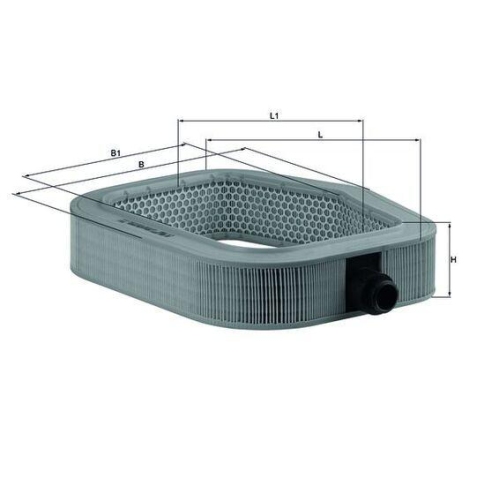 Luftfilter Mahle LX 990 f&uuml;r Mercedes Benz Mercedes Benz