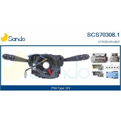 Lenkstockschalter Sando SCS70308.1 für Citroën/peugeot Für Fahrzeuge Mit Obd