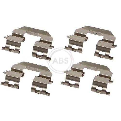 Zubehörsatz Scheibenbremsbelag A.b.s. 1780Q für Hyundai Kia Hinterachse