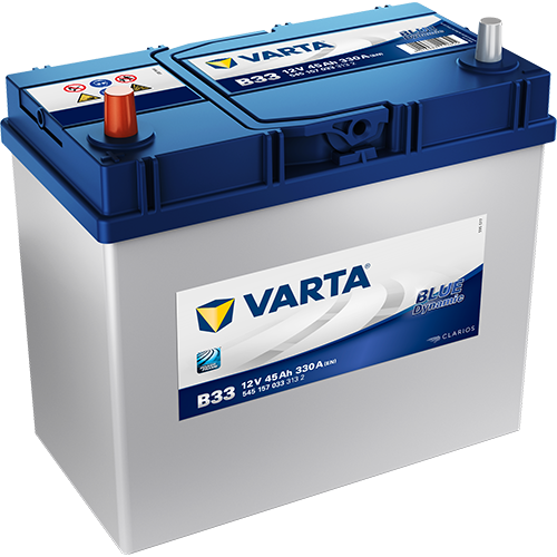 Starterbatterie Varta 5451570333132 Blue Dynamic f&uuml;r Honda Nissan Subaru Toyota