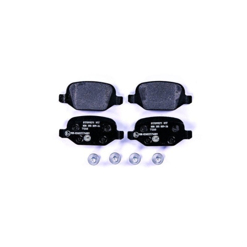 Bremsbelagsatz Scheibenbremse Hella 8DB 355 009-361 f&uuml;r Alfa Romeo Fiat Lancia