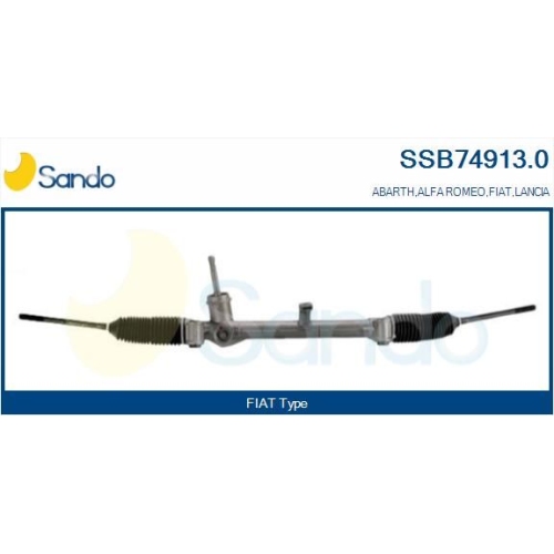 Lenkgetriebe Sando SSB74913.0 f&uuml;r Alfa Romeo Fiat