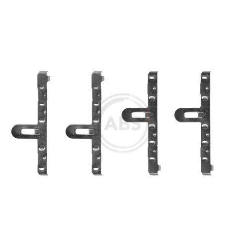 Zubehörsatz Scheibenbremsbelag A.b.s. 1048Q für VW Vorderachse