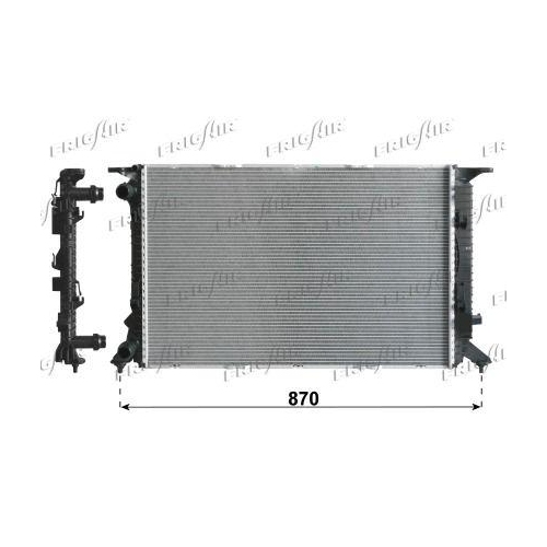 K&uuml;hler Motork&uuml;hlung Frigair 0110.3142 f&uuml;r VW