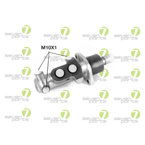 Hauptbremszylinder 7 Seven Parts SVI53210 f&uuml;r