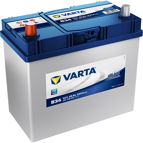 Starterbatterie Varta 5451580333132 Blue Dynamic f&uuml;r Honda Mitsubishi Toyota VW