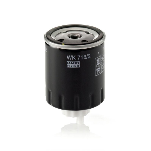 Kraftstofffilter Mann-filter WK 718/2 f&uuml;r Mitsubishi Opel Renault Volvo Case Ih