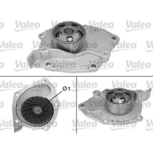 Wasserpumpe Motork&uuml;hlung Valeo 526010 f&uuml;r Renault Suzuki