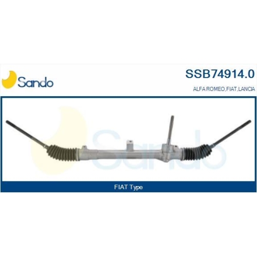 Lenkgetriebe Sando SSB74914.0 f&uuml;r Fiat F&uuml;r Fahrzeuge Mit Servolenkung