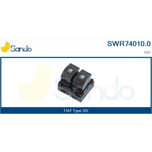 Schalter Fensterheber Sando SWR74010.0 f&uuml;r Fiat Fahrerseitig
