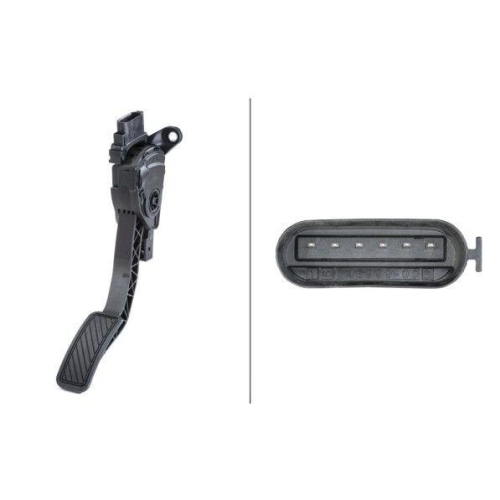 Sensor Fahrpedalstellung Hella 6PV 009 517-701 für Ford Mazda