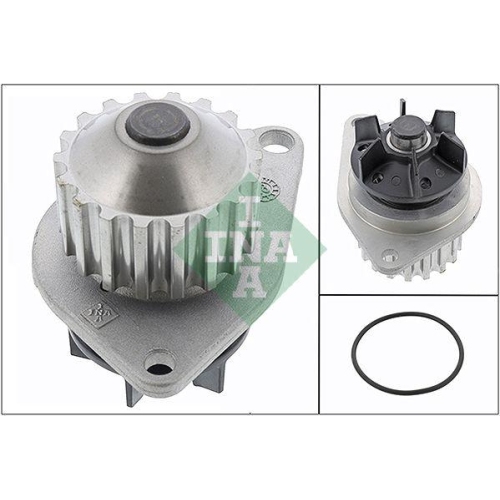 Wasserpumpe Motork&uuml;hlung Schaeffler Ina 538 0055 10 f&uuml;r Citro&euml;n Fiat Peugeot