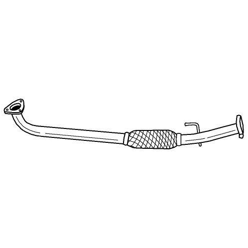 Abgasrohr Sigam 11214 f&uuml;r Fiat Vorne