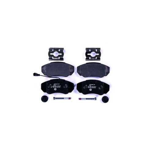 Bremsbelagsatz Scheibenbremse Hella 8DB 355 010-391 f&uuml;r Alfa Romeo Citro&euml;n Fiat