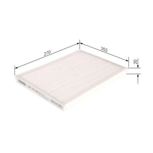 Filter Innenraumluft Bosch 1987432236 für Suzuki