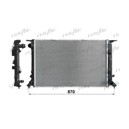 K&uuml;hler Motork&uuml;hlung Frigair 0110.3144 f&uuml;r VW