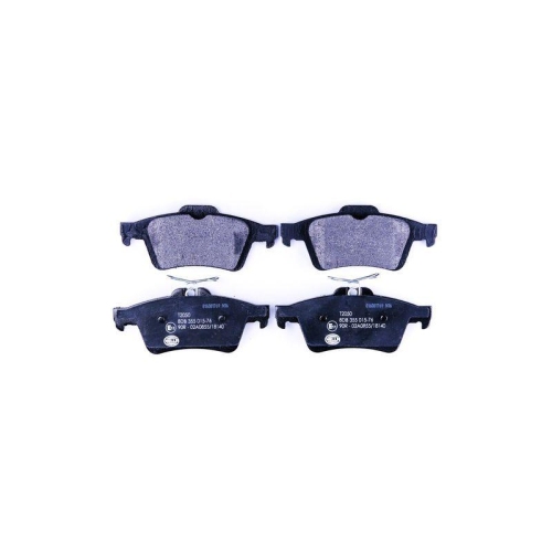 Bremsbelagsatz Scheibenbremse Hella 8DB 355 015-761 f&uuml;r Ford Mazda Nissan Volvo